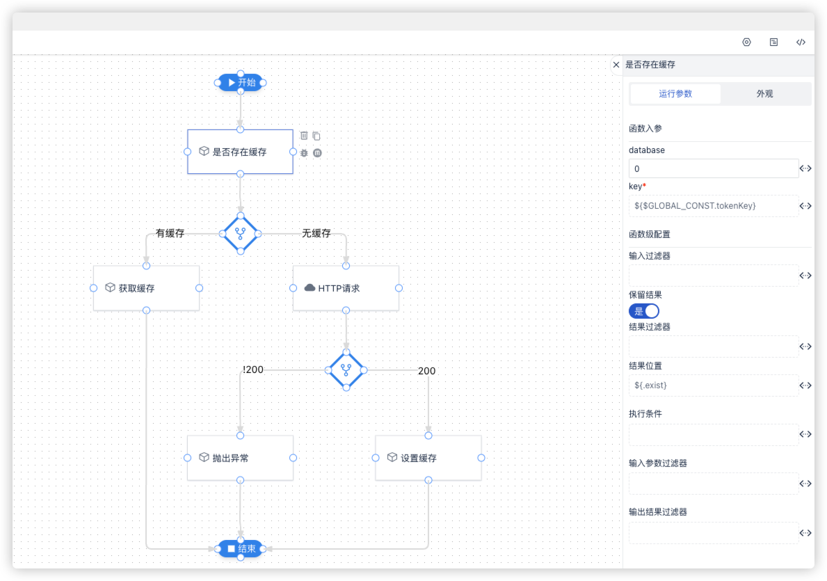 函数编排缓存操作